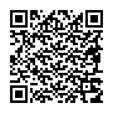 Kod QR dla numeru telefonu +19497216808