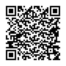 QR-Code für Telefonnummer +19497254956