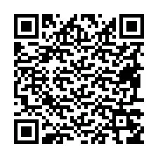 Kod QR dla numeru telefonu +19497256457