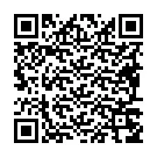 Código QR para número de teléfono +19497256926