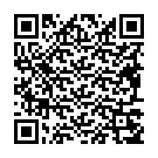 QR Code pour le numéro de téléphone +19497257012