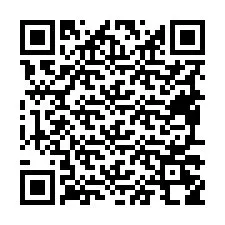 Codice QR per il numero di telefono +19497258343