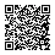 Código QR para número de teléfono +19497574772