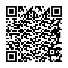 Código QR para número de teléfono +19497575166