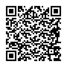 QR-Code für Telefonnummer +19497576956