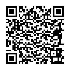 Código QR para número de telefone +19497863843