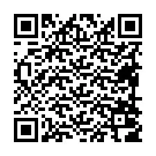 QR kód a telefonszámhoz +19498006717