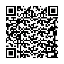 Codice QR per il numero di telefono +19498592210