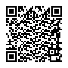 QR-code voor telefoonnummer +19498920025