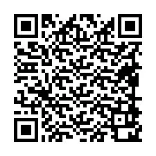 QR Code pour le numéro de téléphone +19498920099