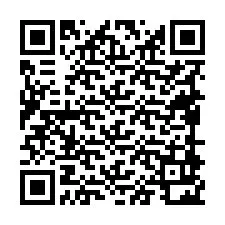 Codice QR per il numero di telefono +19498922048