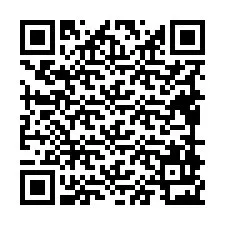 QR-code voor telefoonnummer +19498923582