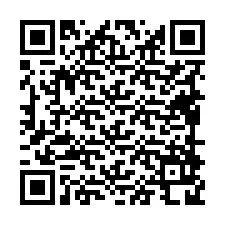 Código QR para número de teléfono +19498928646
