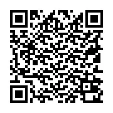 QR Code สำหรับหมายเลขโทรศัพท์ +19512020010