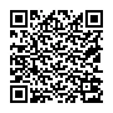 QR-Code für Telefonnummer +19512023821