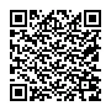 Kode QR untuk nomor Telepon +19512026191