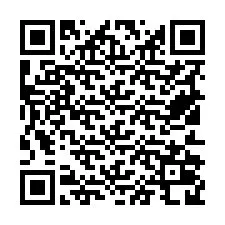 QR-koodi puhelinnumerolle +19512028107