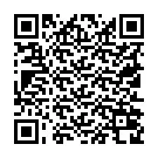 Código QR para número de teléfono +19512028468