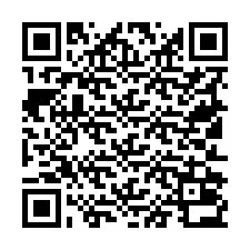 Código QR para número de teléfono +19512032034