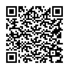 QR kód a telefonszámhoz +19512034162