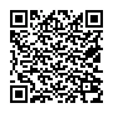 QR kód a telefonszámhoz +19512034233