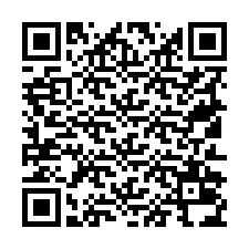 Código QR para número de teléfono +19512034550