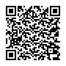 QR Code pour le numéro de téléphone +19512036320