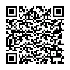 QR-koodi puhelinnumerolle +19512039554