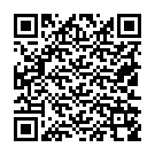 Código QR para número de telefone +19512158435