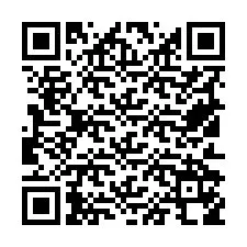 QR-koodi puhelinnumerolle +19512158617