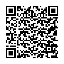 Código QR para número de telefone +19512176891