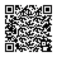 Kode QR untuk nomor Telepon +19512180492