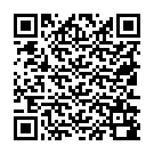 QR-koodi puhelinnumerolle +19512180564