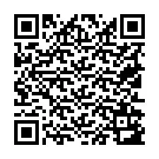 QR-koodi puhelinnumerolle +19512183569