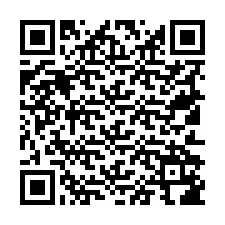 Código QR para número de telefone +19512186610