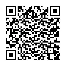 Código QR para número de telefone +19512258006