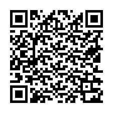 Código QR para número de telefone +19512322026