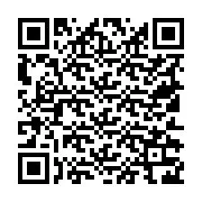 QR kód a telefonszámhoz +19512326114