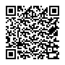 Código QR para número de teléfono +19512330017