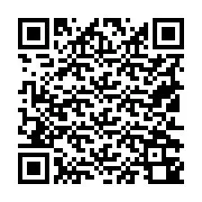 Código QR para número de teléfono +19512340365