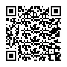 QR-koodi puhelinnumerolle +19512348083