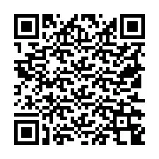 QR-koodi puhelinnumerolle +19512348084