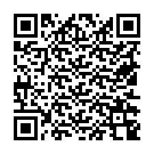 QR Code สำหรับหมายเลขโทรศัพท์ +19512348586