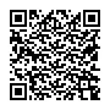 Codice QR per il numero di telefono +19512348612