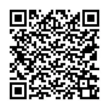 QR Code สำหรับหมายเลขโทรศัพท์ +19512360150