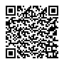 電話番号のQRコード +19512361030
