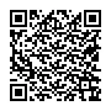 QR Code สำหรับหมายเลขโทรศัพท์ +19512366672