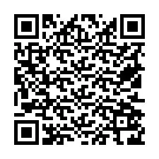 QR Code pour le numéro de téléphone +19512526383