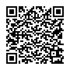 QR-koodi puhelinnumerolle +19512623062