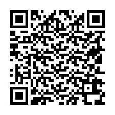 Kode QR untuk nomor Telepon +19512638872